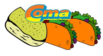Coma Toast Tacos logo
